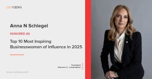 CIO Views Magazine Celebrates Anna Navarro Schlegel as One of the Top 10 Most Inspiring Businesswomen of Influence in 2025
